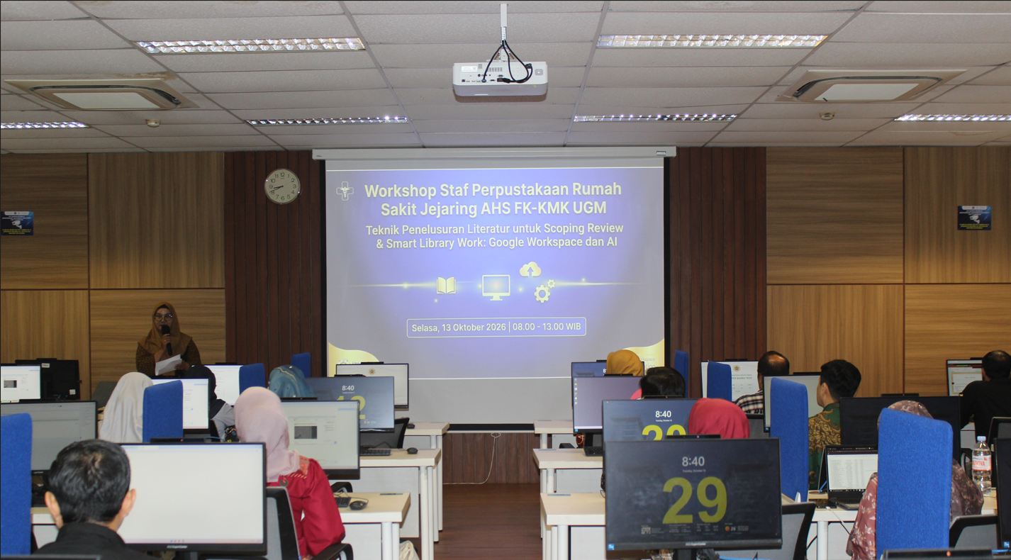 Perpustakaan FK-KMK UGM Perkuat Kompetensi Staf melalui Koordinasi dan Workshop